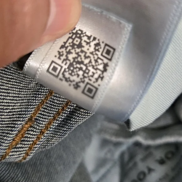 Madewell Curvy Kick Out High Rise Stretch Dark Wash Blue Jeans Size 25 - Picture 9 of 15